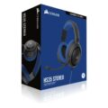 Corsair HS35 Casque Avec fil Arceau Jouer Noir, Bleu