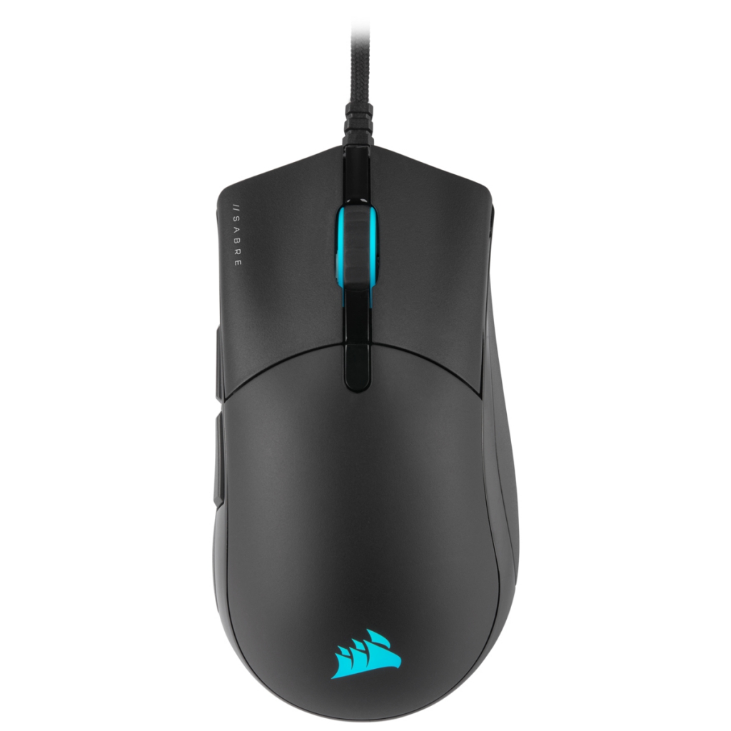 Corsair SABRE RGB PRO souris Droitier USB Type-A Optique 18000 DPI Corsair SABRE RGB PRO souris Droitier USB Type-A Optique 18000 DPI