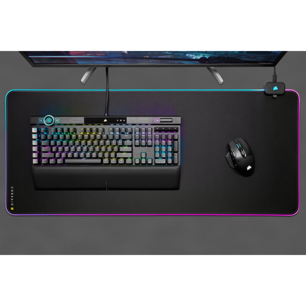 Corsair MM700 RGB Tapis de souris de jeu Noir Corsair MM700 RGB Tapis de souris de jeu Noir