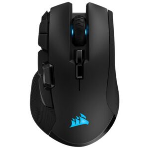 Corsair IRONCLAW RGB souris Droitier RF Wireless + Bluetooth + USB Type-A Optique 18000 DPI