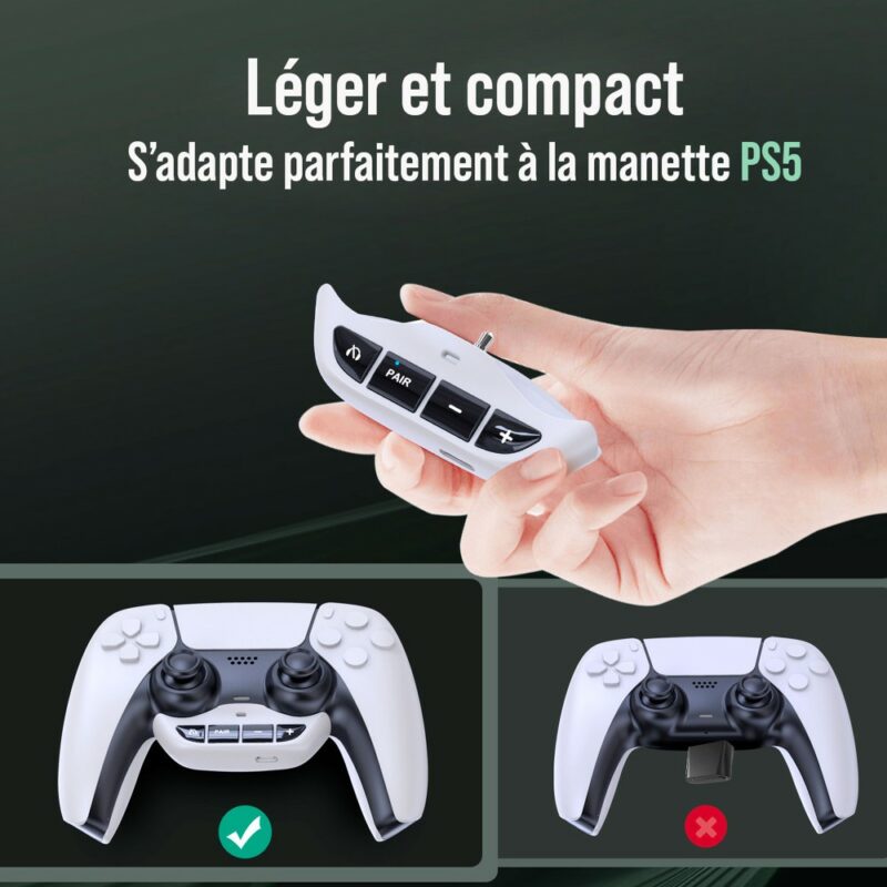 Adaptateur Bluetooth pour PS5