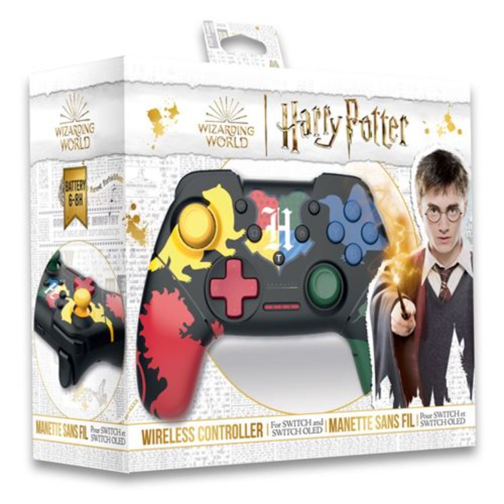 Manette de jeu édition Harry Potter pour Nintendo Switch Manette de jeu édition Harry Potter pour Nintendo Switch