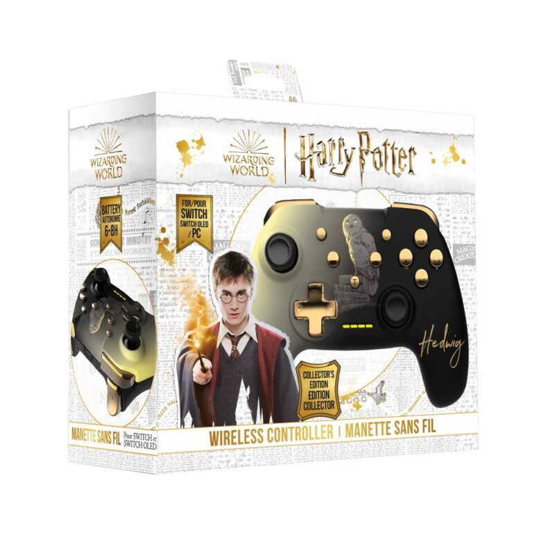 Manette de jeu sans fil édition Hedwige pour Nintendo Switch - Noir