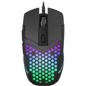 Souris gaming optique filaire Battler 6400 DPI - Noir RVB