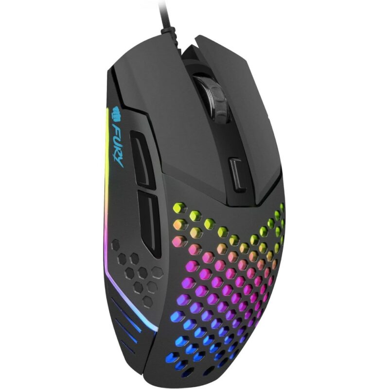 Souris gaming optique filaire Battler 6400 DPI - Noir RVB