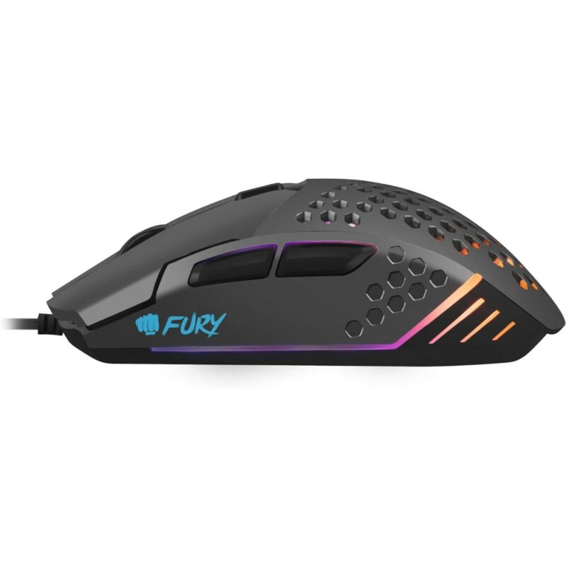 Souris gaming optique filaire Battler 6400 DPI - Noir RVB
