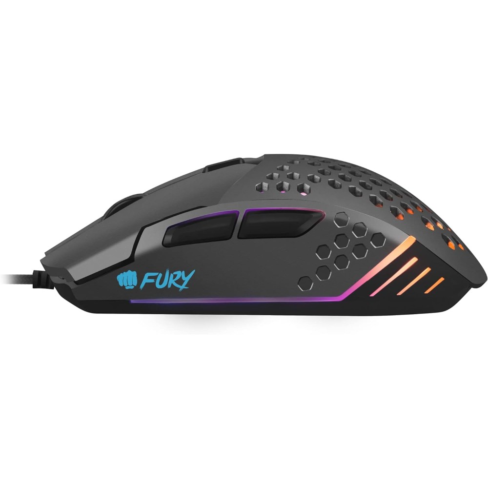 Souris gaming optique filaire Battler 6400 DPI - Noir RVB Souris gaming optique filaire Battler 6400 DPI - Noir RVB
