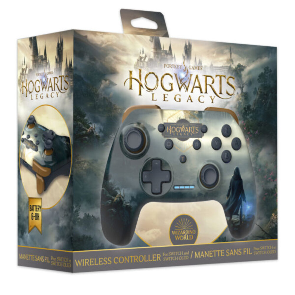 Manette de jeu sans fil édition Harry Potter Hogwarts Legacy Paysage pour Nintendo Switch Manette de jeu sans fil édition Harry Potter Hogwarts Legacy Paysage pour Nintendo Switch