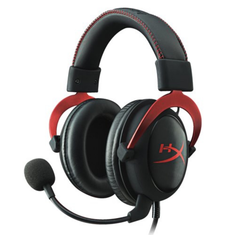 Casque gaming Cloud II filaire multi-plateformes - Noir & Rouge Casque gaming Cloud II filaire multi-plateformes - Noir & Rouge