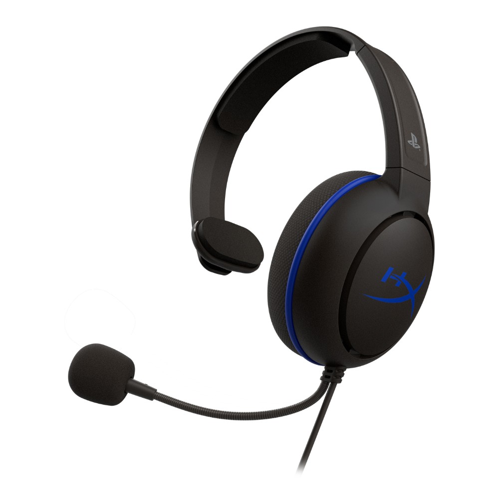 Casque gaming Cloud Chat pour PS4 - Noir & Bleu Casque gaming Cloud Chat pour PS4 - Noir & Bleu