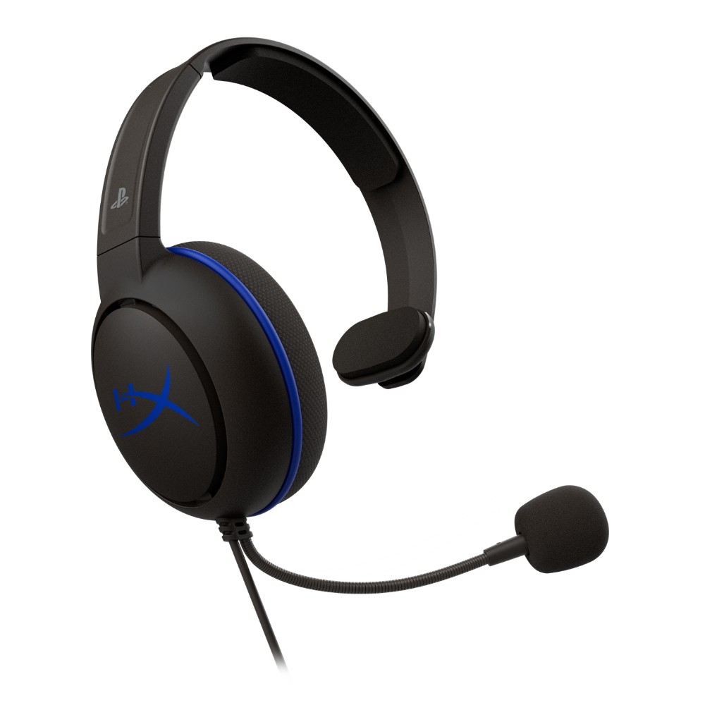 Casque gaming Cloud Chat pour PS4 - Noir & Bleu Casque gaming Cloud Chat pour PS4 - Noir & Bleu