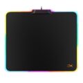 Tapis de souris gaming avec éclairage LED Ultra - Noir RVB