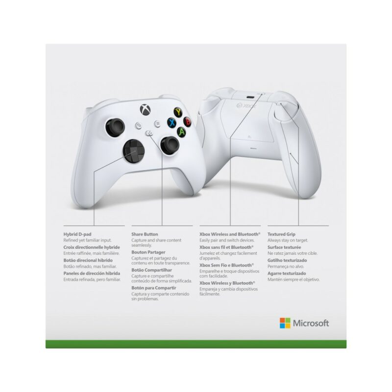 Manette de jeu Xbox sans fil v2 - Blanc