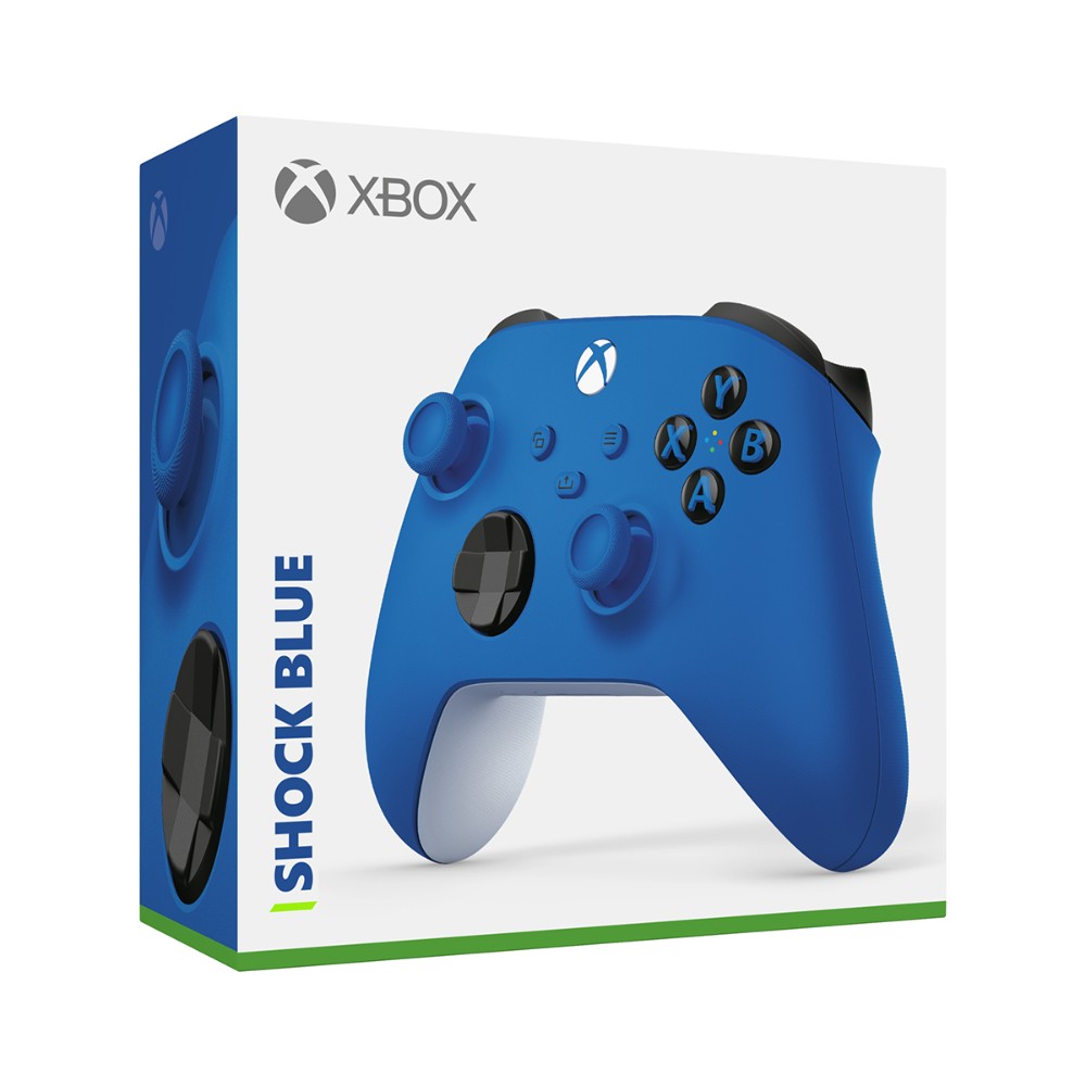 Manette de jeu Xbox sans fil v2 - Bleu éclatant Manette de jeu Xbox sans fil v2 - Bleu éclatant