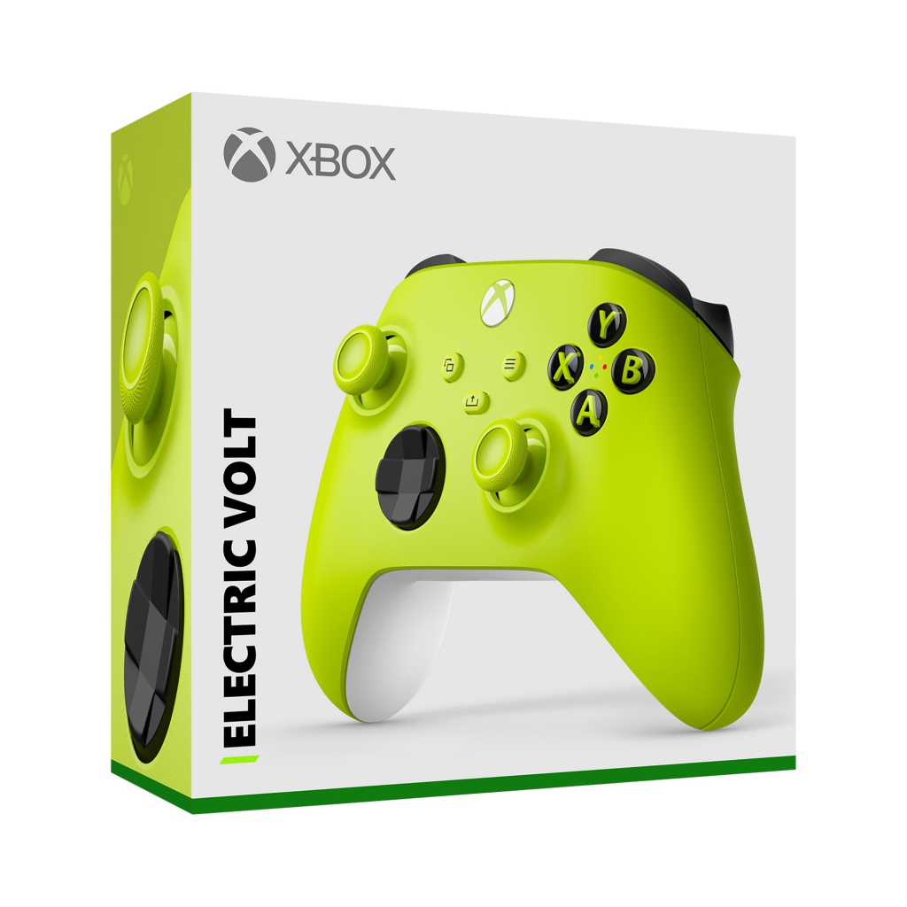 Manette de jeu Xbox sans fil v2 - Menthe (Electric Volt) Manette de jeu Xbox sans fil v2 - Menthe (Electric Volt)