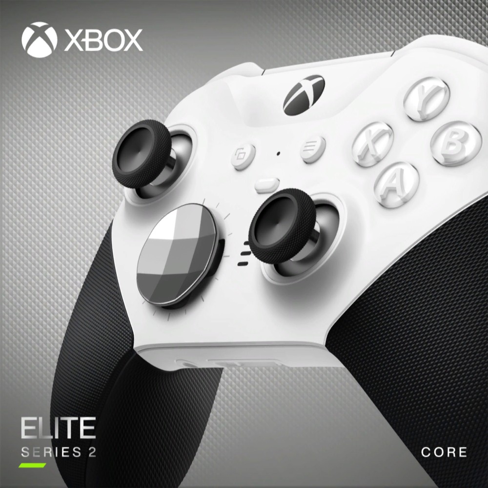 Manette de jeu Xbox sans fil Elite Series 2 Core - Noir & Blanc Manette de jeu Xbox sans fil Elite Series 2 Core - Noir & Blanc