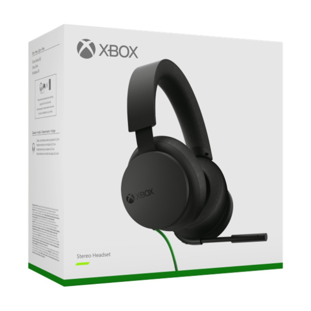 Microsoft Xbox Stereo Headset Casque Avec fil Arceau Jouer Noir Microsoft Xbox Stereo Headset Casque Avec fil Arceau Jouer Noir