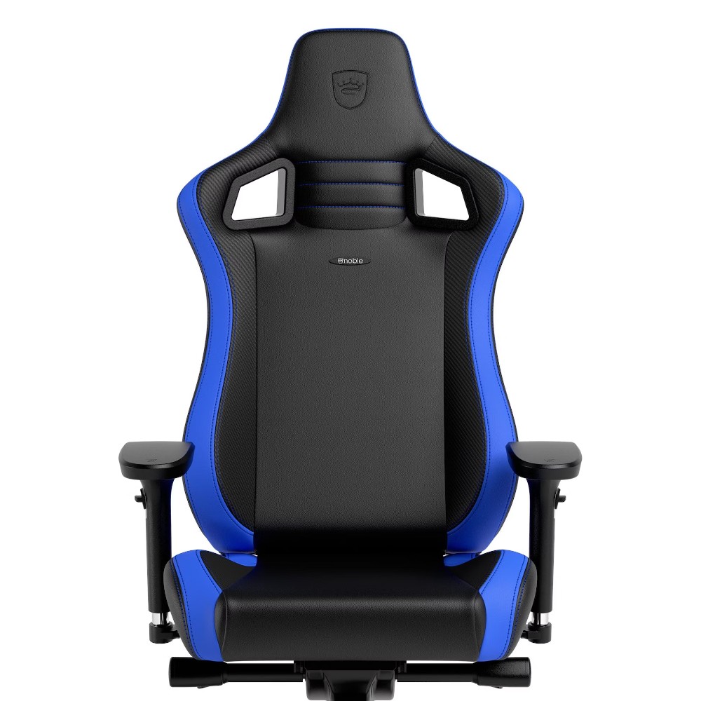 Siège gaming Epic Compact - Noir carbone & Bleu Siège gaming Epic Compact - Noir carbone & Bleu