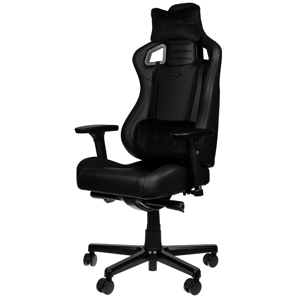 noblechairs EPIC Compact Siège de jeu sur PC Siège rembourré Noir noblechairs EPIC Compact Siège de jeu sur PC Siège rembourré Noir