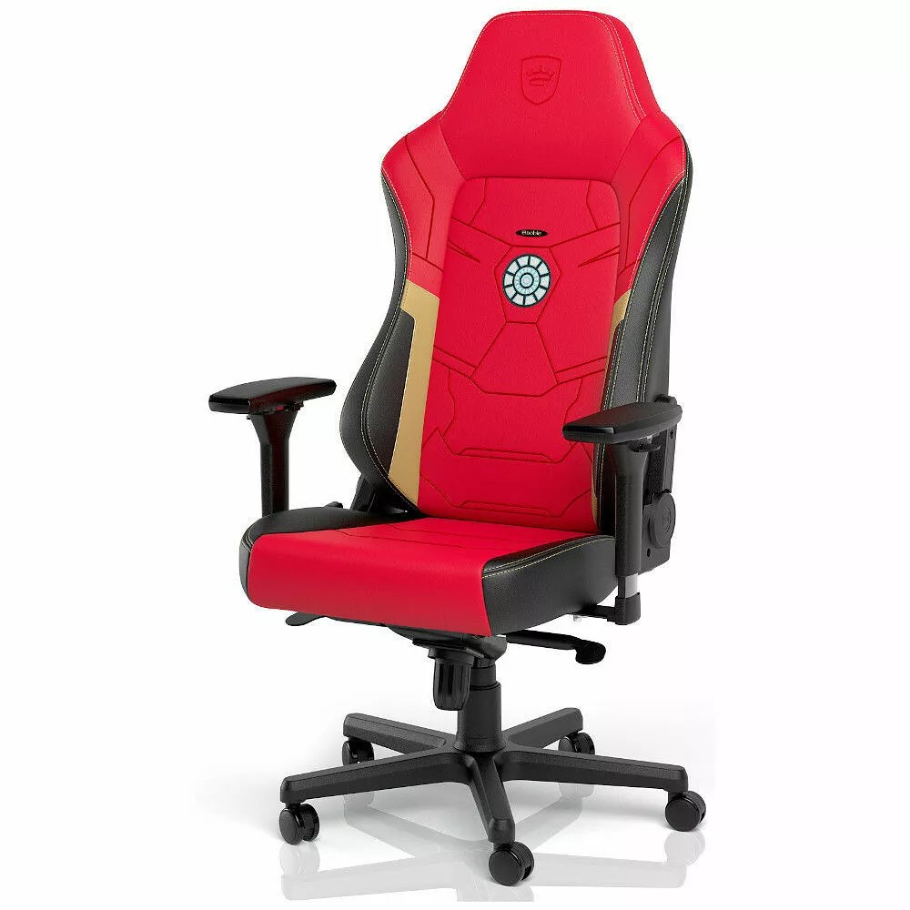 Siège gaming Hero édition Iron Man - Rouge & Noir Siège gaming Hero édition Iron Man - Rouge & Noir