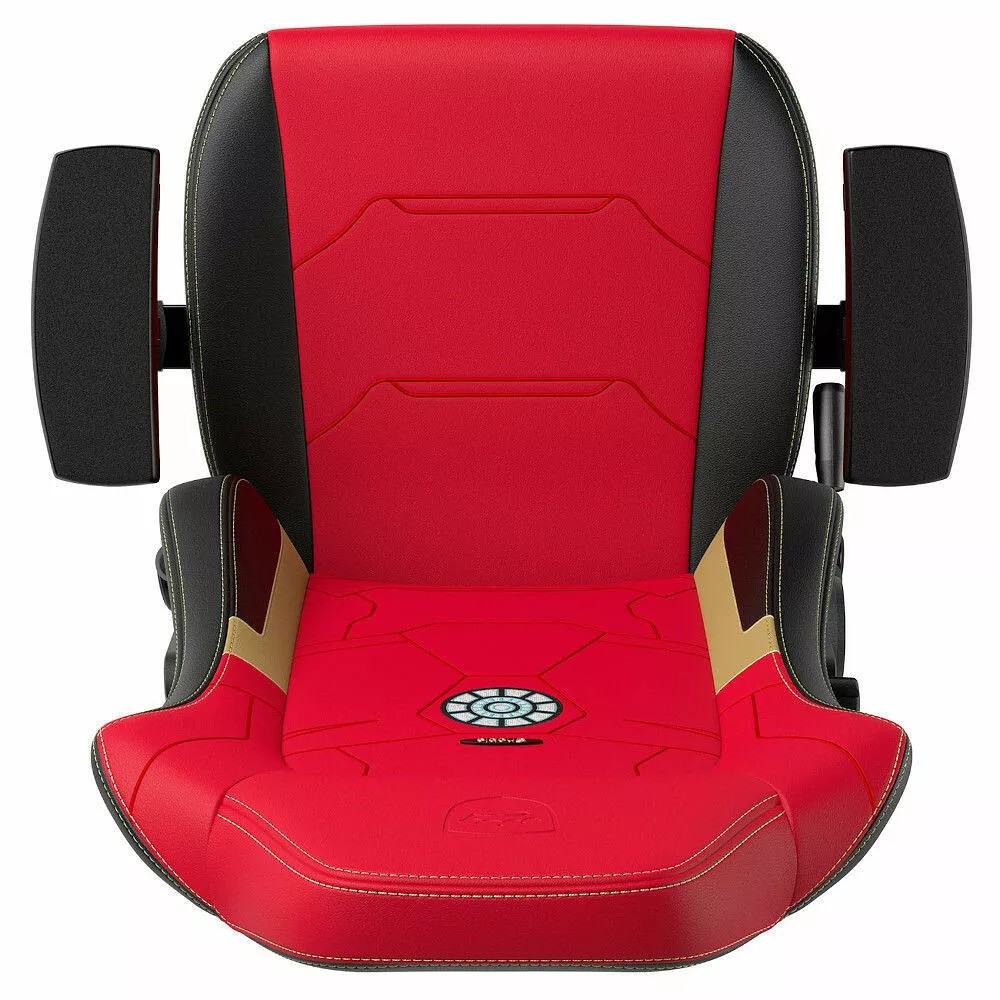 Siège gaming Hero édition Iron Man - Rouge & Noir Siège gaming Hero édition Iron Man - Rouge & Noir