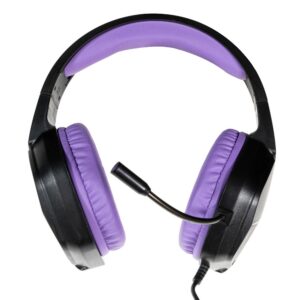Casque-micro gaming CM-30 pour PC / PS4 / PS5 / Xbox / Nintendo Switch - Noir & Violet Casque-micro gaming CM-30 pour PC / PS4 / PS5 / Xbox / Nintendo Switch - Noir & Violet