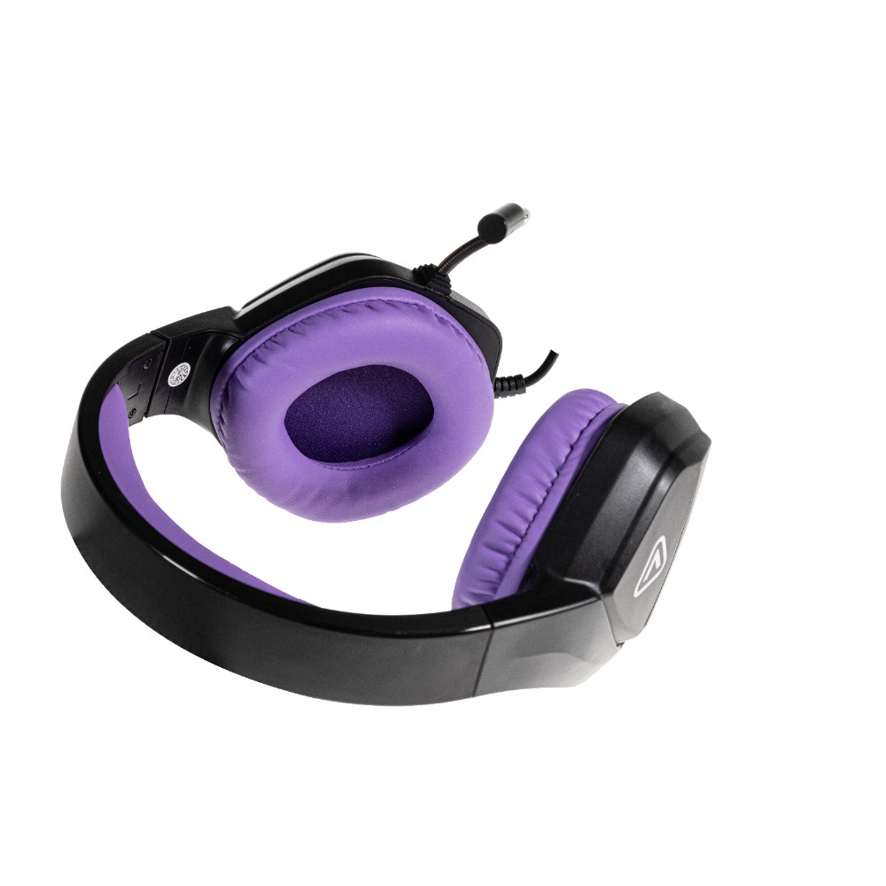 Casque-micro gaming CM-30 pour PC / PS4 / PS5 / Xbox / Nintendo Switch - Noir & Violet Casque-micro gaming CM-30 pour PC / PS4 / PS5 / Xbox / Nintendo Switch - Noir & Violet