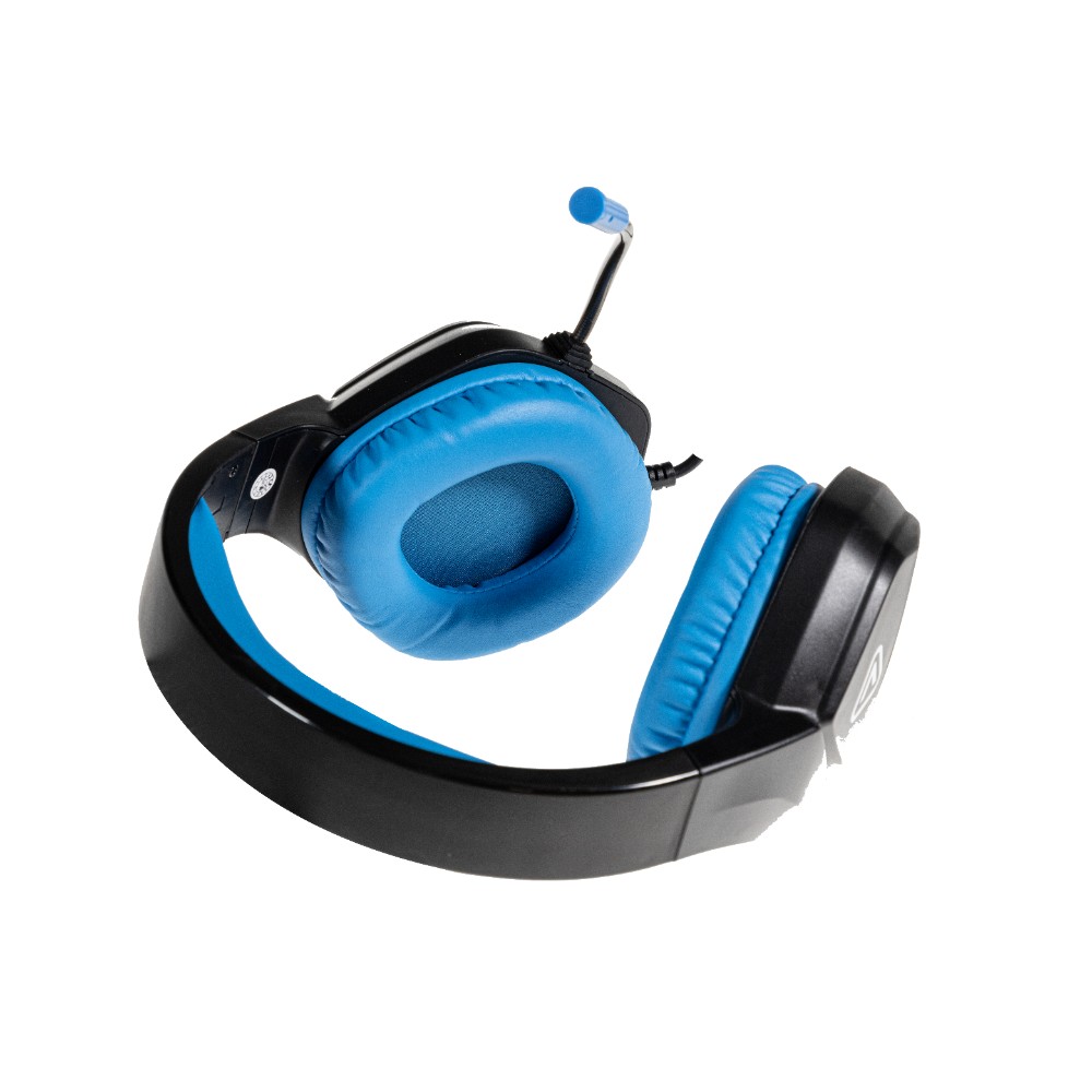 Casque-micro gaming CM-5 pour PS5 - Noir & Bleu Casque-micro gaming CM-5 pour PS5 - Noir & Bleu