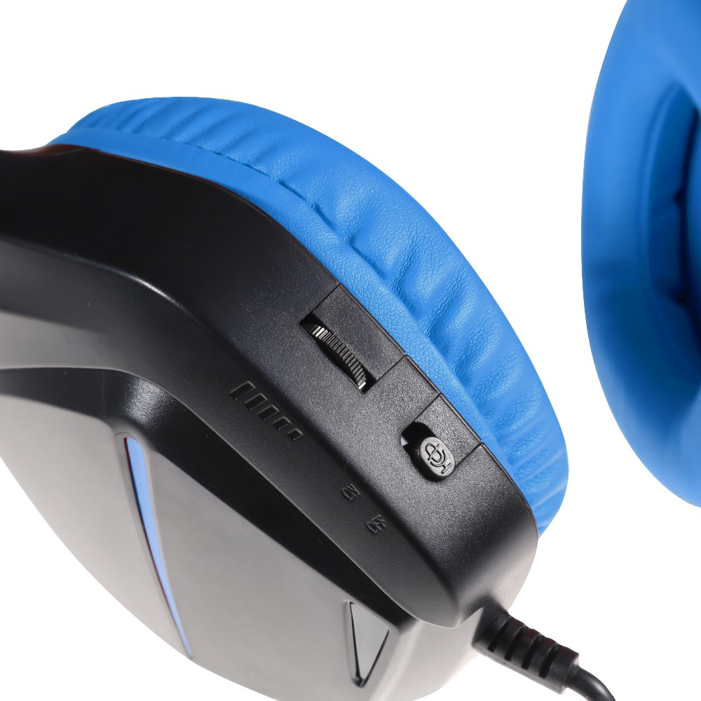 Casque-micro gaming CM-5 pour PS5 - Noir & Bleu Casque-micro gaming CM-5 pour PS5 - Noir & Bleu