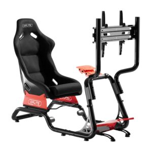 Cockpit de simulation gaming GTR S8 Elite - Rouge Cockpit de simulation gaming GTR S8 Elite - Rouge