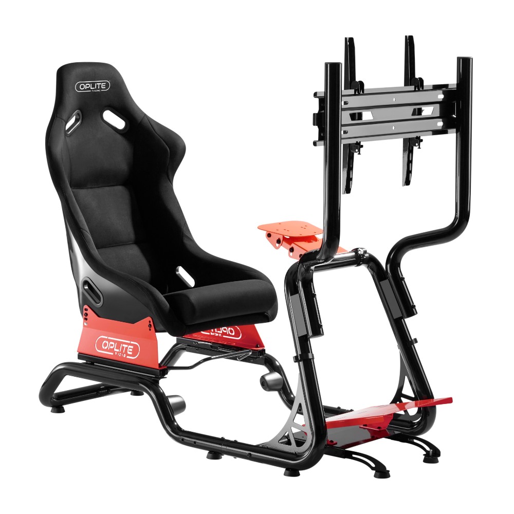 Cockpit de simulation gaming GTR S8 Elite - Rouge Cockpit de simulation gaming GTR S8 Elite - Rouge