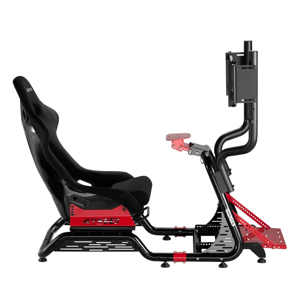 Cockpit de simulation gaming GTR S8 Elite - Rouge Cockpit de simulation gaming GTR S8 Elite - Rouge