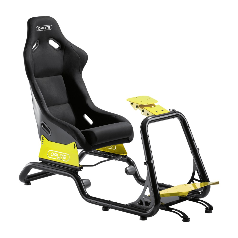 Châssis tubulaire pour simulateur automobile GTR S8 Elite - Jaune Châssis tubulaire pour simulateur automobile GTR S8 Elite - Jaune