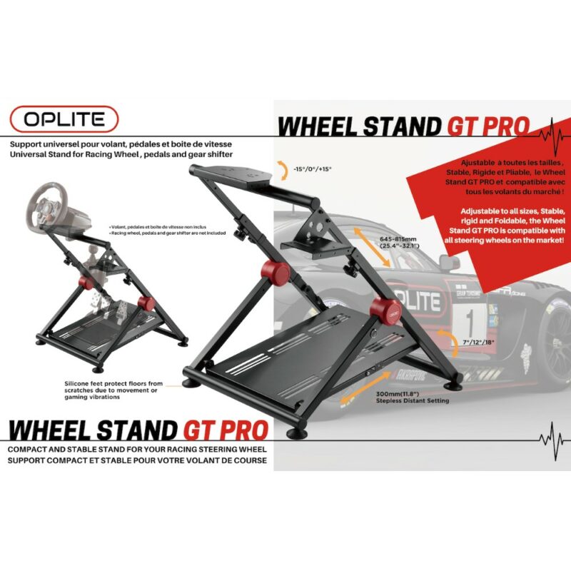 Support volant & pédales gaming Wheel Stand GT Pro