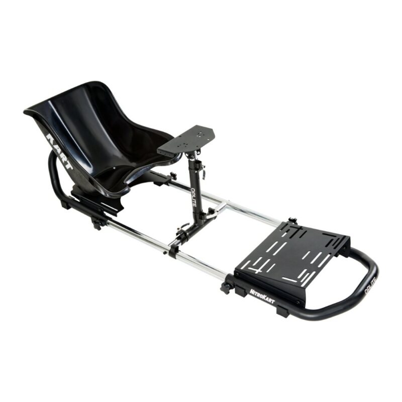 Cockpit (siège) de simulation automobile NitroKart - Noir
