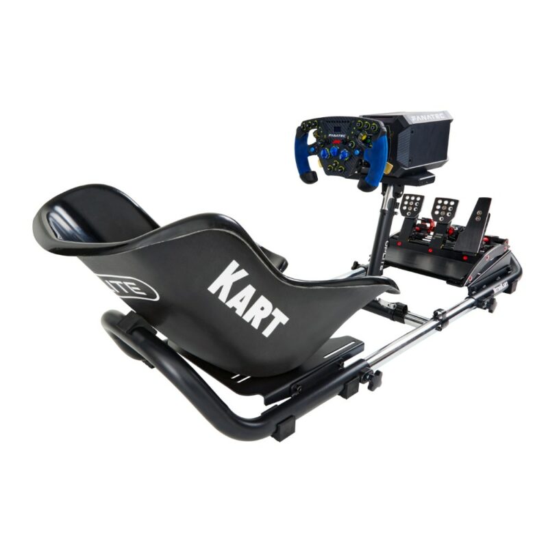 Cockpit (siège) de simulation automobile NitroKart - Noir
