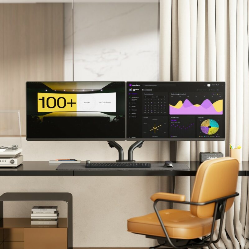 Bras articulé haute capacité pour écran gameing MT10