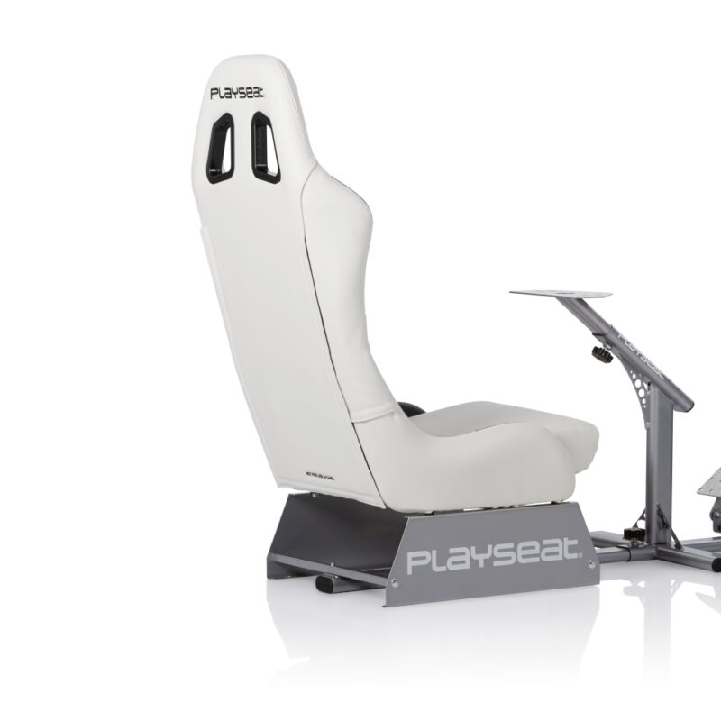 Siège gaming SimRace rembourré universel Evolution - Blanc
