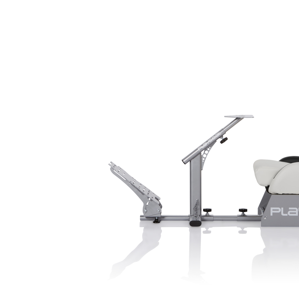 Siège gaming SimRace rembourré universel Evolution - Blanc Siège gaming SimRace rembourré universel Evolution - Blanc
