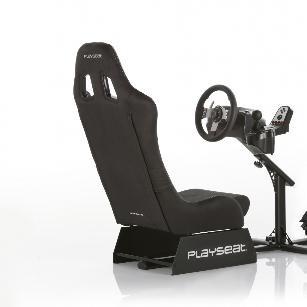 Siège gaming Evolution Alcantara - Noir Siège gaming Evolution Alcantara - Noir