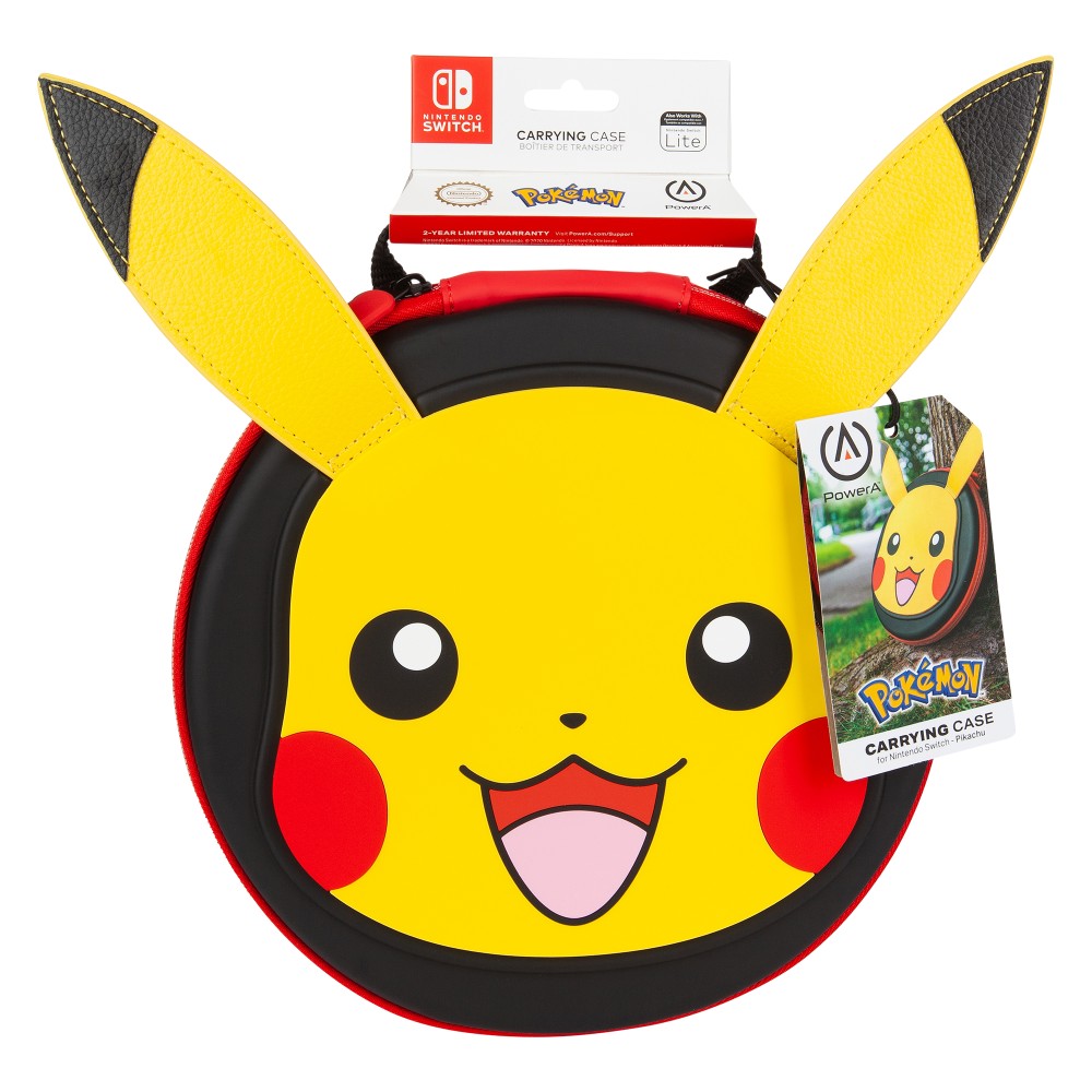Sacoche de transport Pokémon Pikachu pour Nintendo Switch Sacoche de transport Pokémon Pikachu pour Nintendo Switch