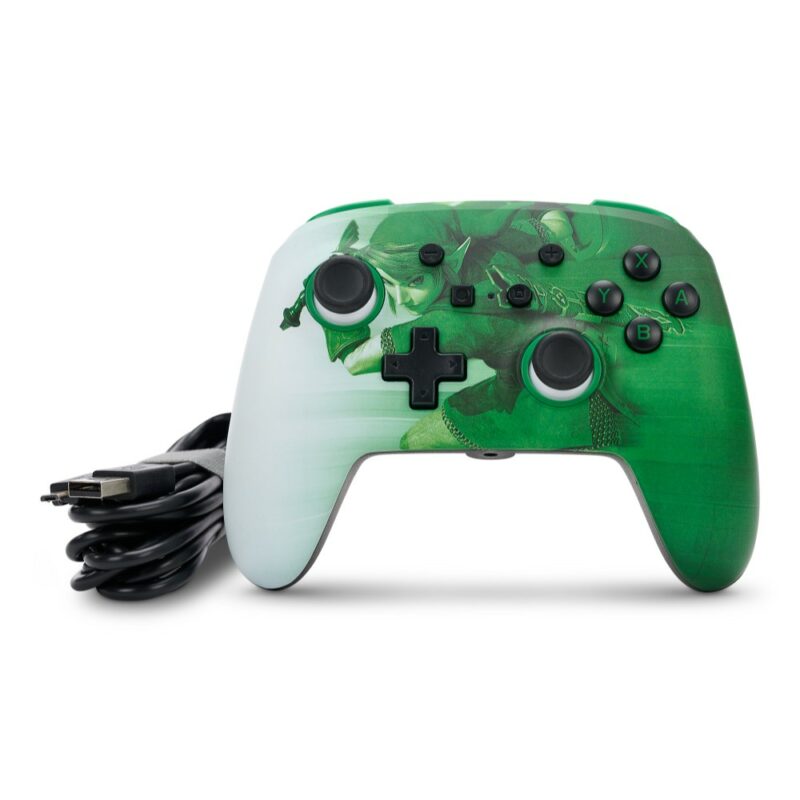Manette de jeu filaire édition Heroic Link pour Nintendo Switch