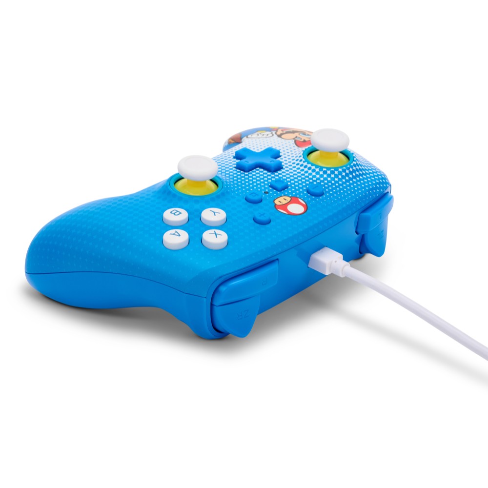 Manette de jeu filaire édition Mario Pop Art pour Nintendo Switch Manette de jeu filaire édition Mario Pop Art pour Nintendo Switch