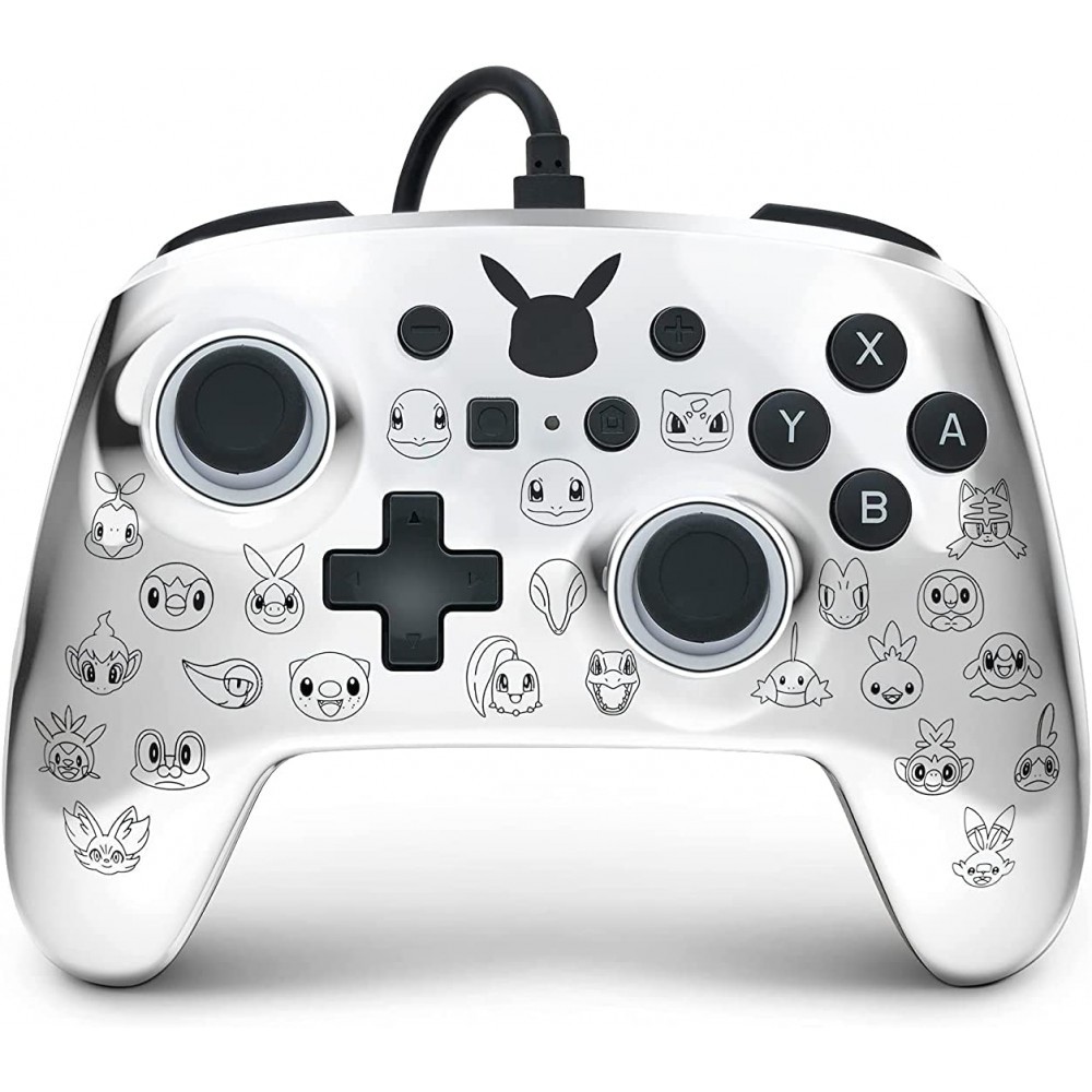 Manette de jeu filaire édition Pokémon Pikachu 25ème anniversaire pour Nintendo Switch Manette de jeu filaire édition Pokémon Pikachu 25ème anniversaire pour Nintendo Switch