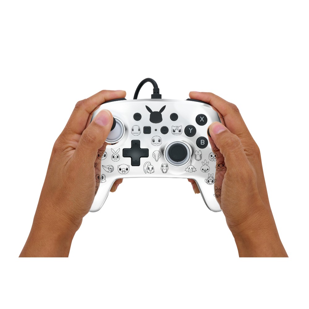 Manette de jeu filaire édition Pokémon Pikachu 25ème anniversaire pour Nintendo Switch Manette de jeu filaire édition Pokémon Pikachu 25ème anniversaire pour Nintendo Switch