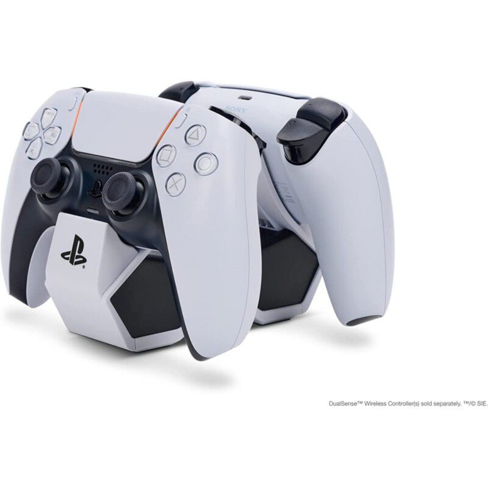 Double station de charge DualSense pour manettes de jeu sans fil PS5 Double station de charge DualSense pour manettes de jeu sans fil PS5