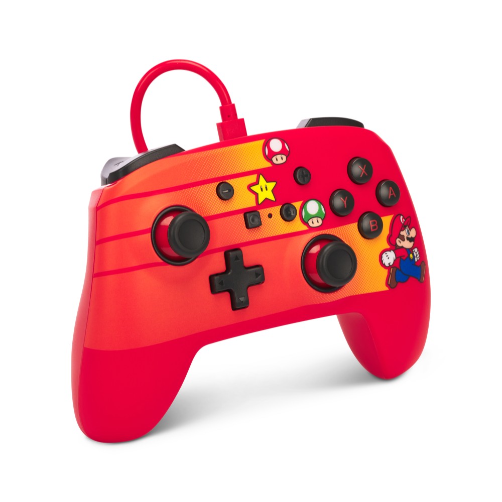 Manette de jeu filaire édition Speedster Mario pour Nintendo Switch Manette de jeu filaire édition Speedster Mario pour Nintendo Switch