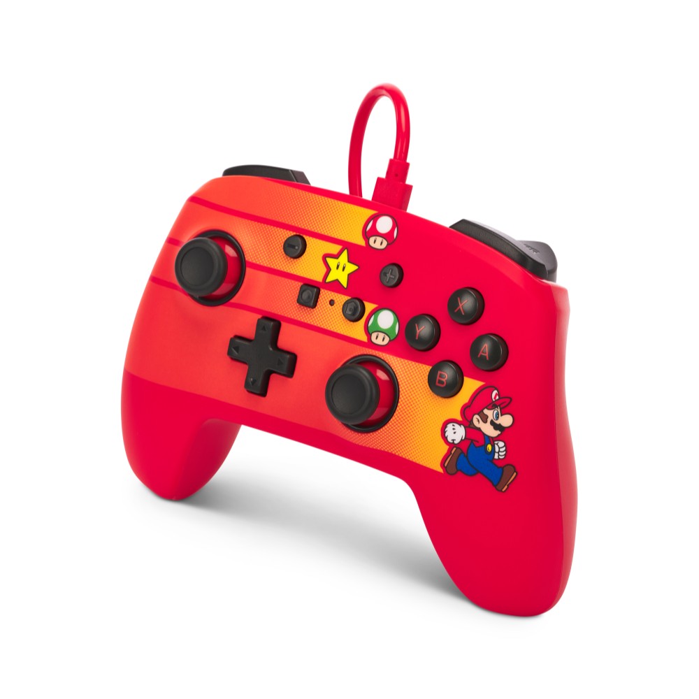 Manette de jeu filaire édition Speedster Mario pour Nintendo Switch Manette de jeu filaire édition Speedster Mario pour Nintendo Switch