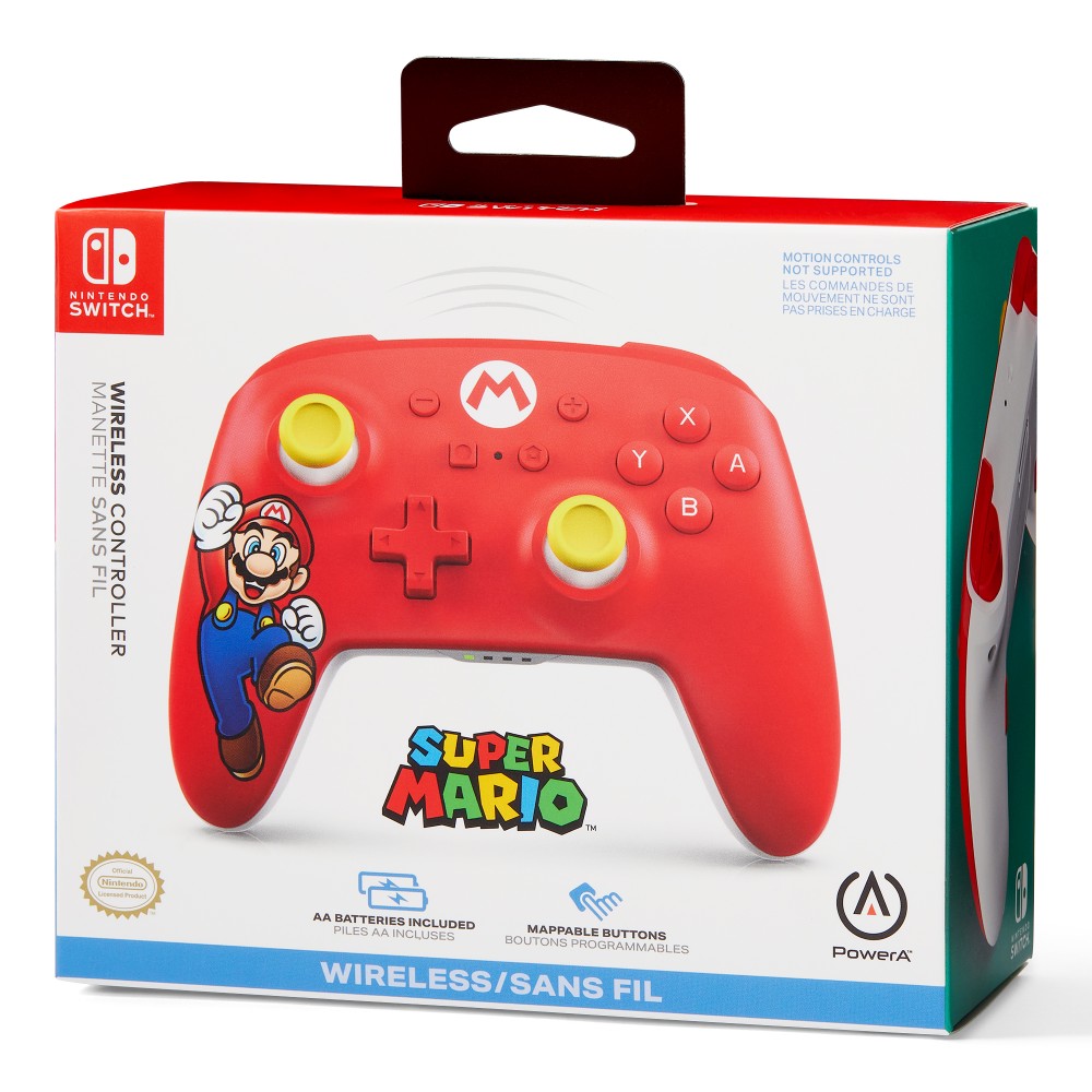 Manette de jeu sans fil édition Mario Joy pour Nintendo Switch Manette de jeu sans fil édition Mario Joy pour Nintendo Switch