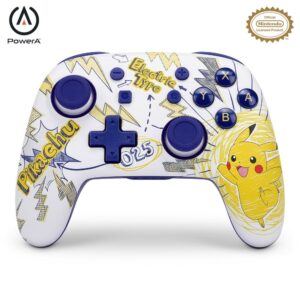 Manette de jeu sans fil édition Pikachu School Days pour Nintendo Switch Manette de jeu sans fil édition Pikachu School Days pour Nintendo Switch
